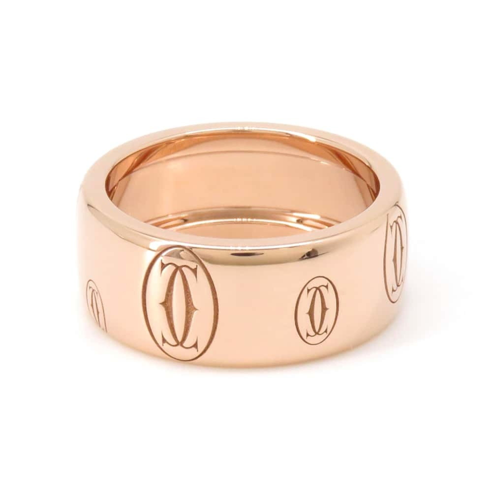 Cartier Ring Happy Birthday Large K18PG Pink Gold Size 51