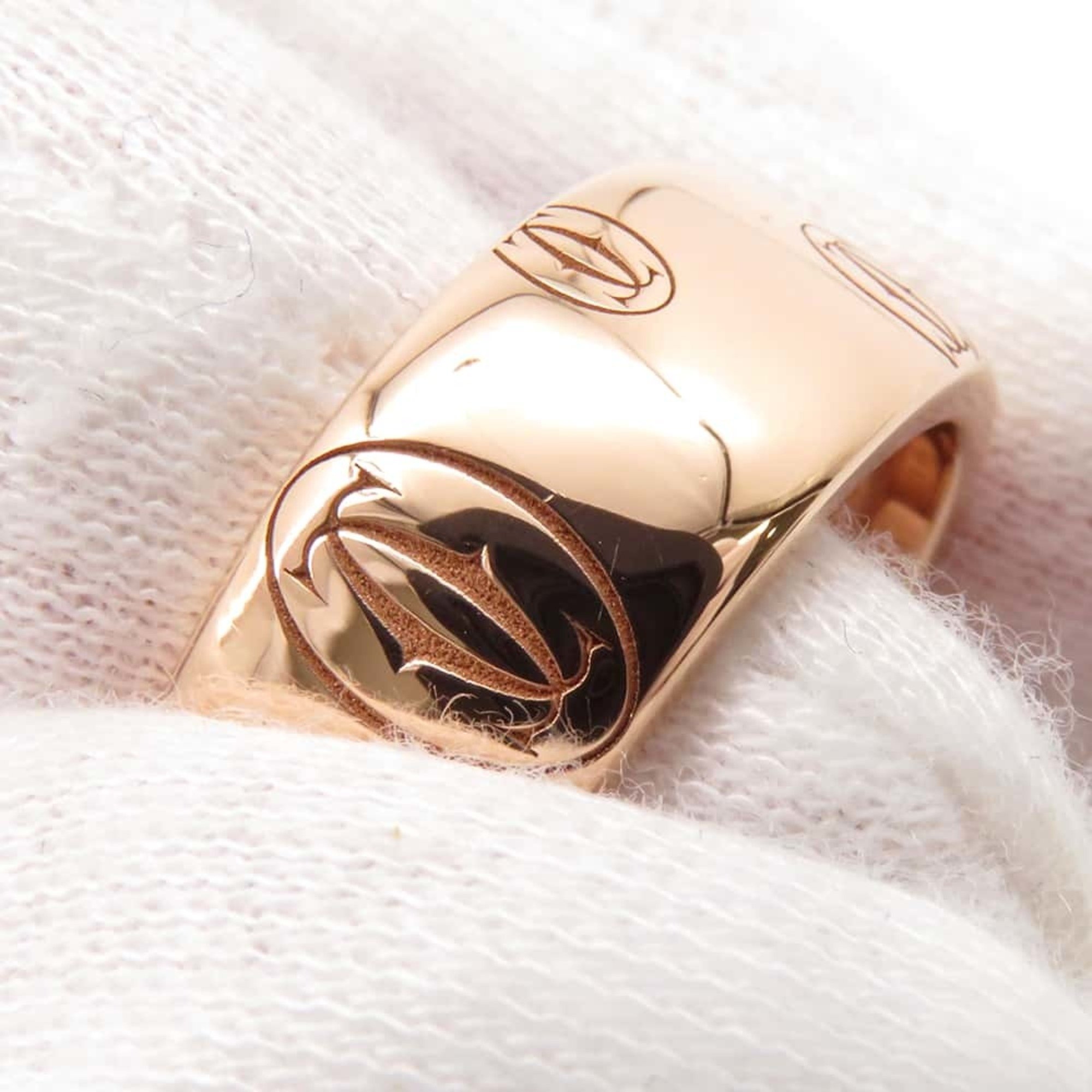 Cartier Ring Happy Birthday Large K18PG Pink Gold Size 51