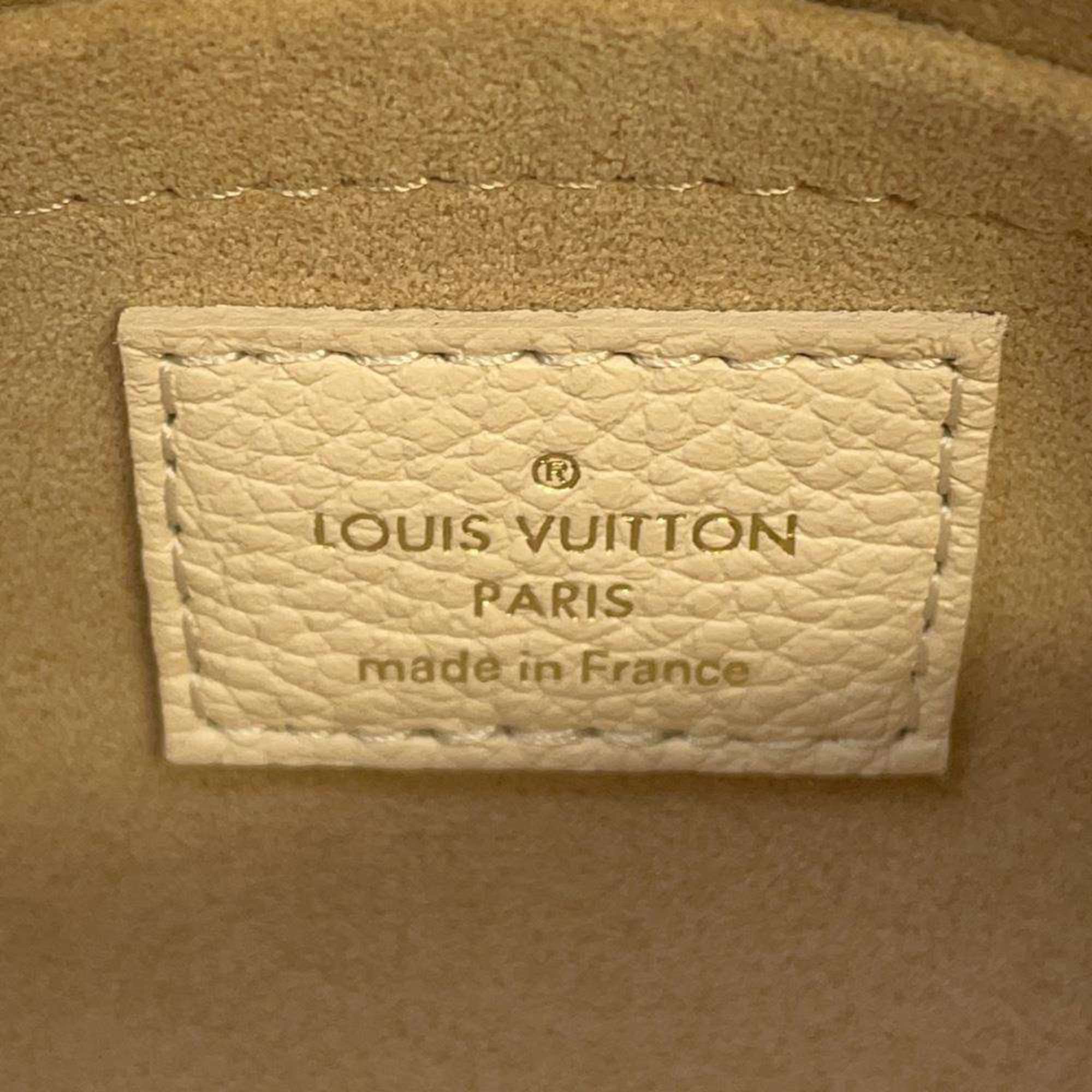 Louis Vuitton Handbag Monogram Empreinte Papillon BB M45994 2way Shoulder Bag Ivory