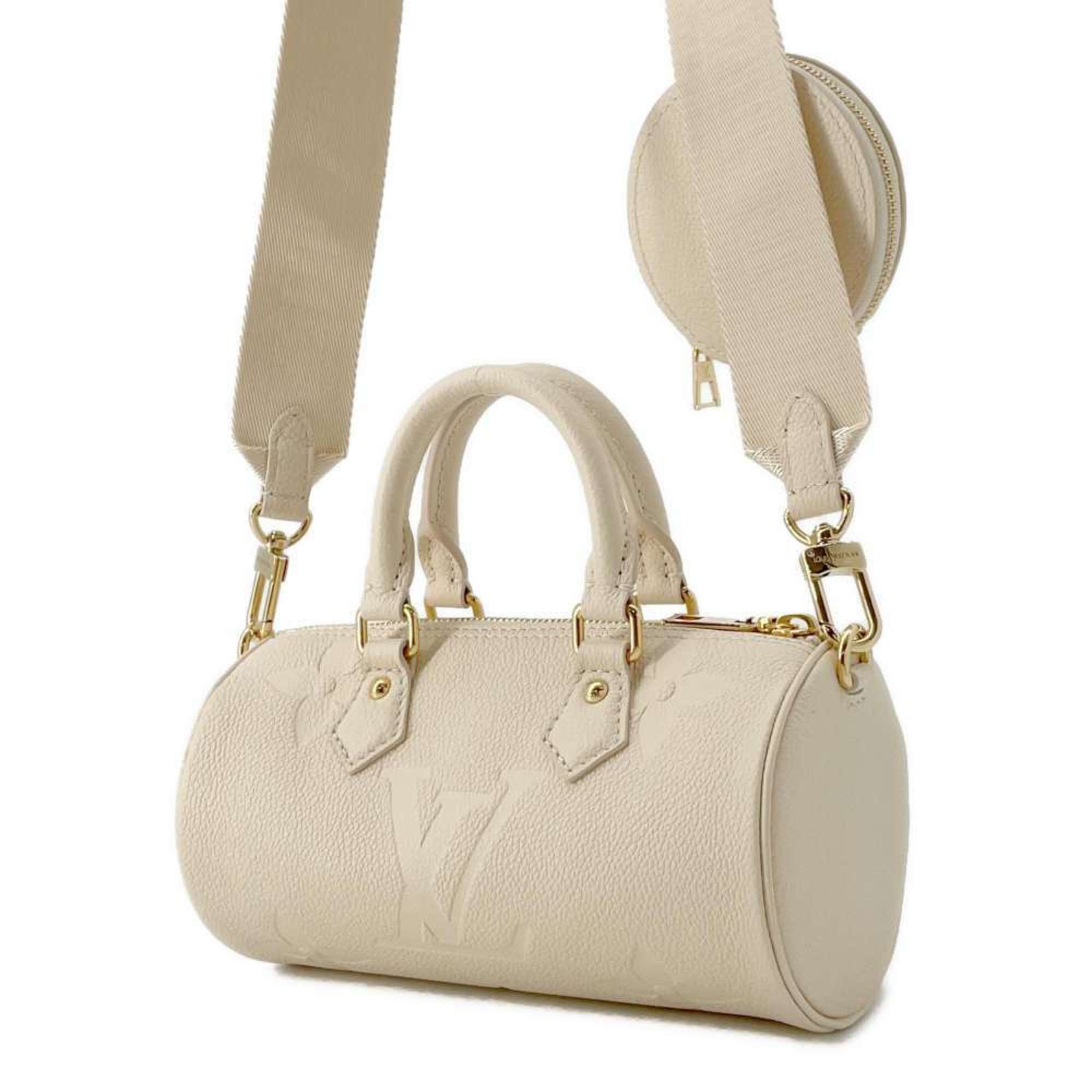 Louis Vuitton Handbag Monogram Empreinte Papillon BB M45994 2way Shoulder Bag Ivory