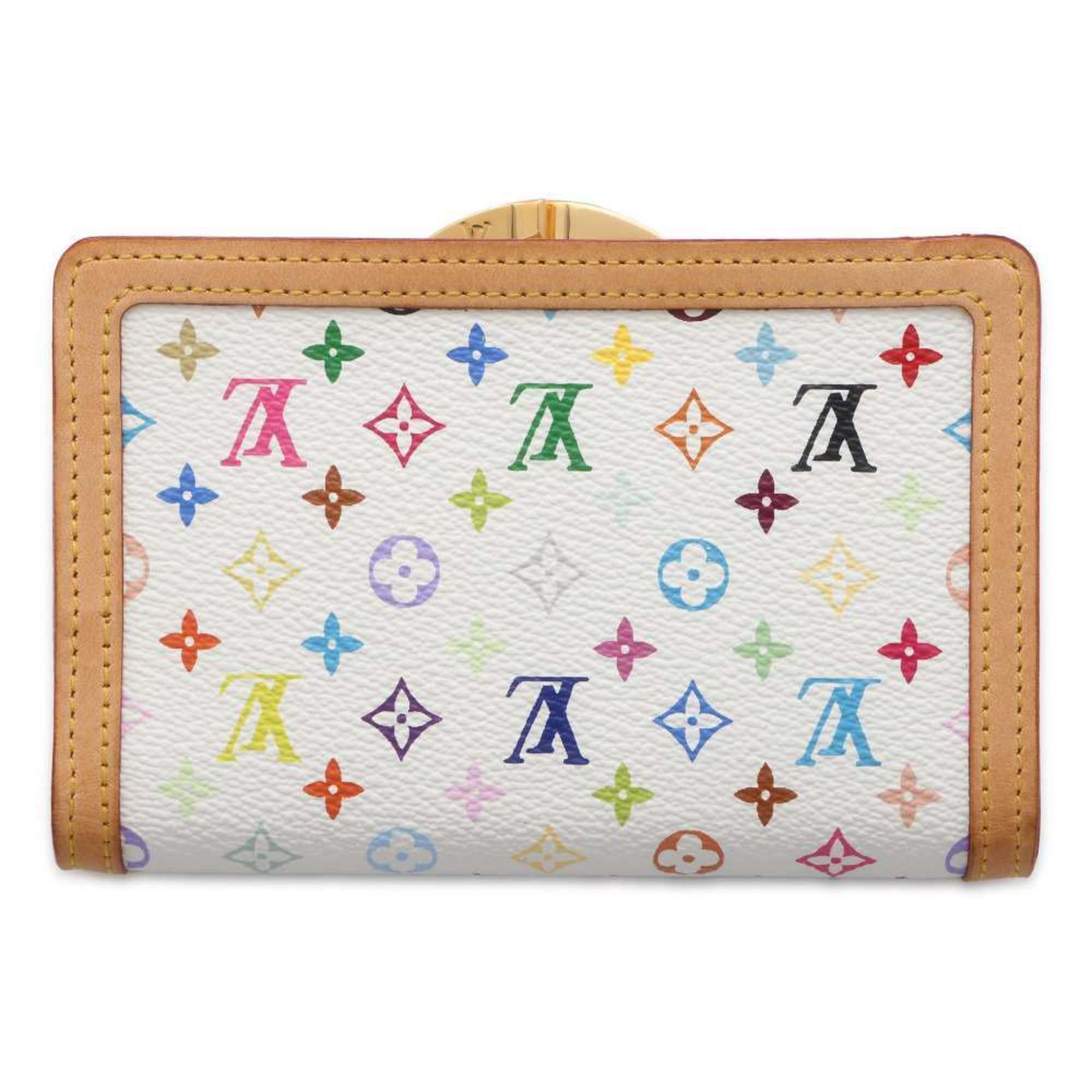 Louis Vuitton Bi-fold Wallet Monogram Multicolor Portefeuille Viennese M92987 LOUIS VUITTON