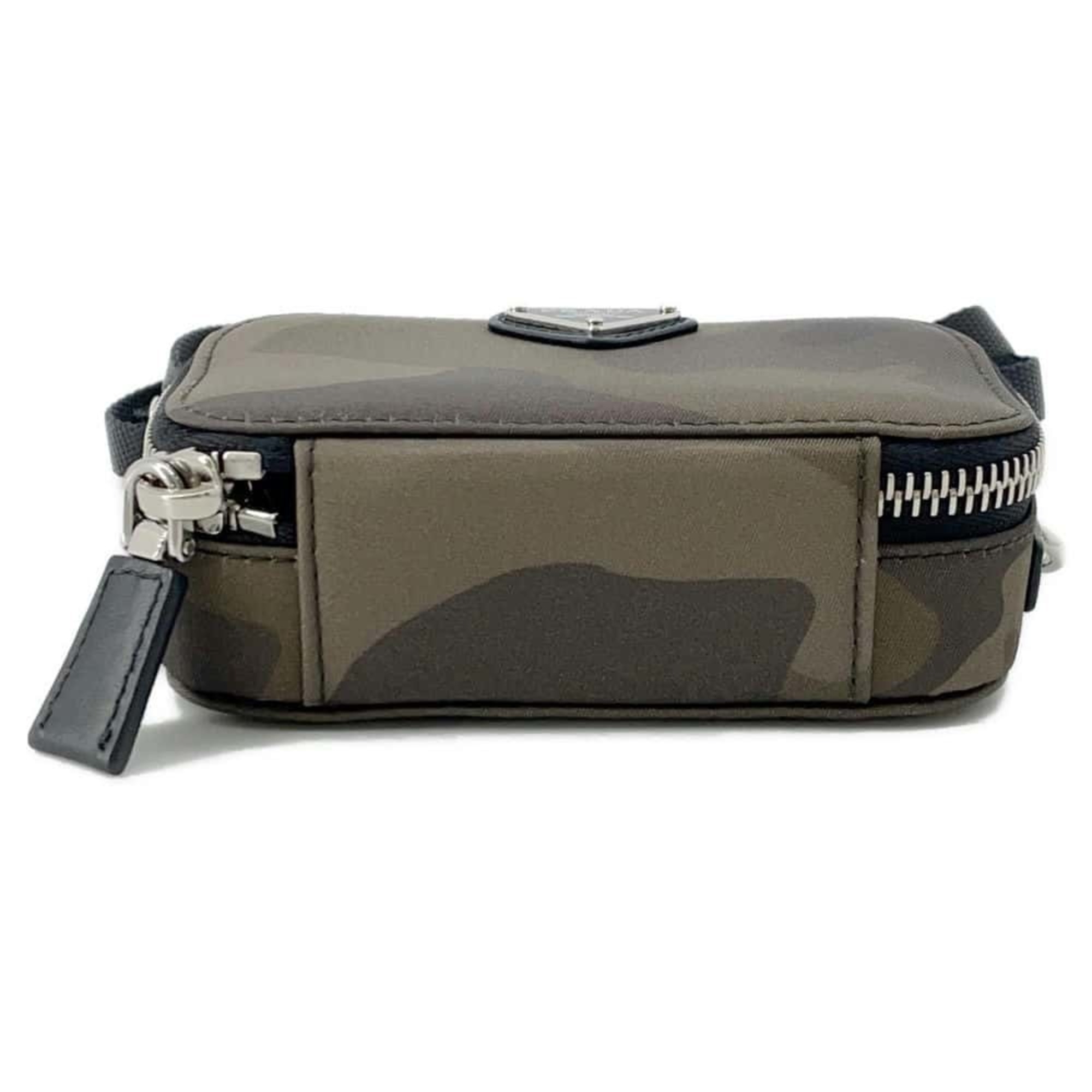 Prada Shoulder Bag Camouflage Nylon PRADA Pouch Pattern