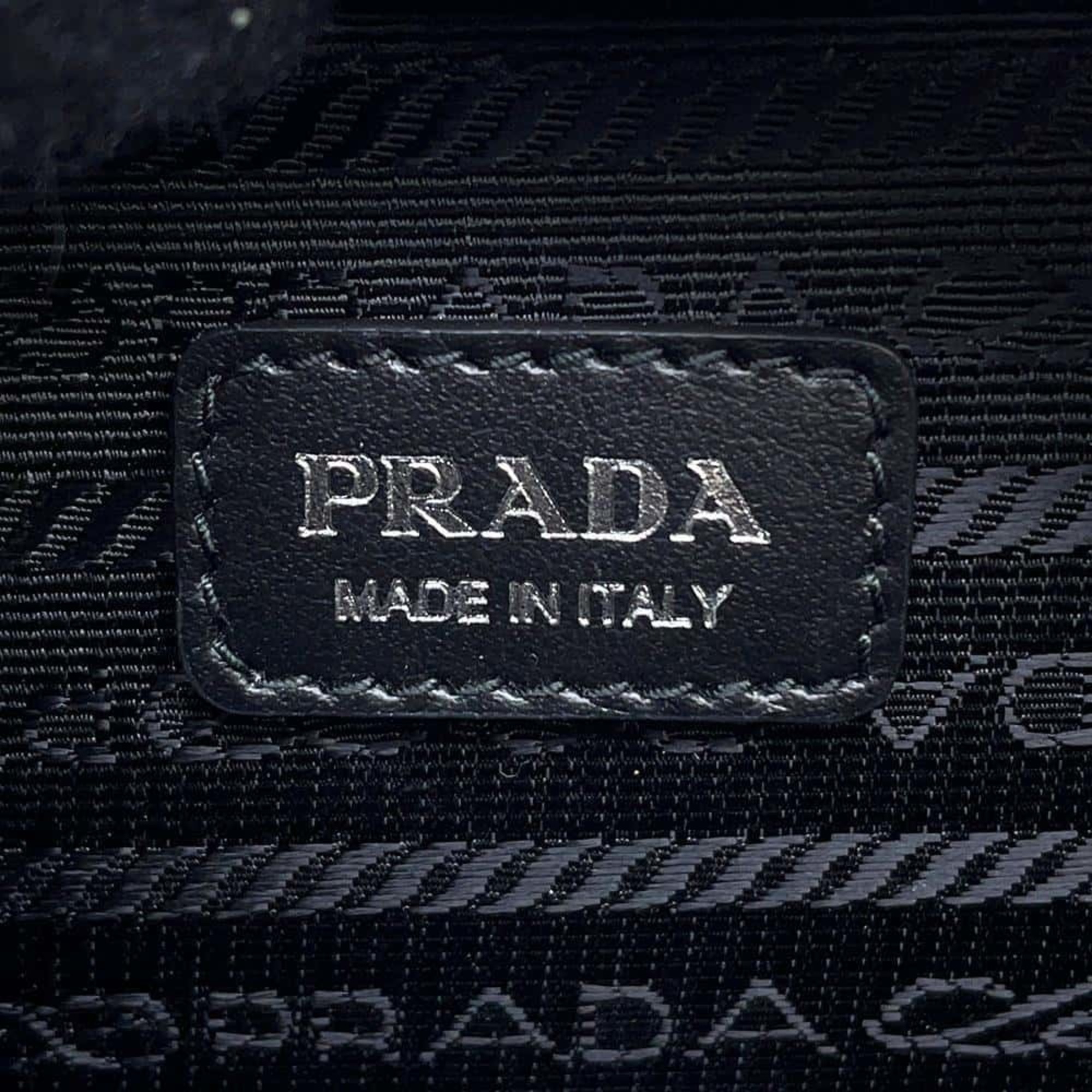 Prada Shoulder Bag Camouflage Nylon PRADA Pouch Pattern