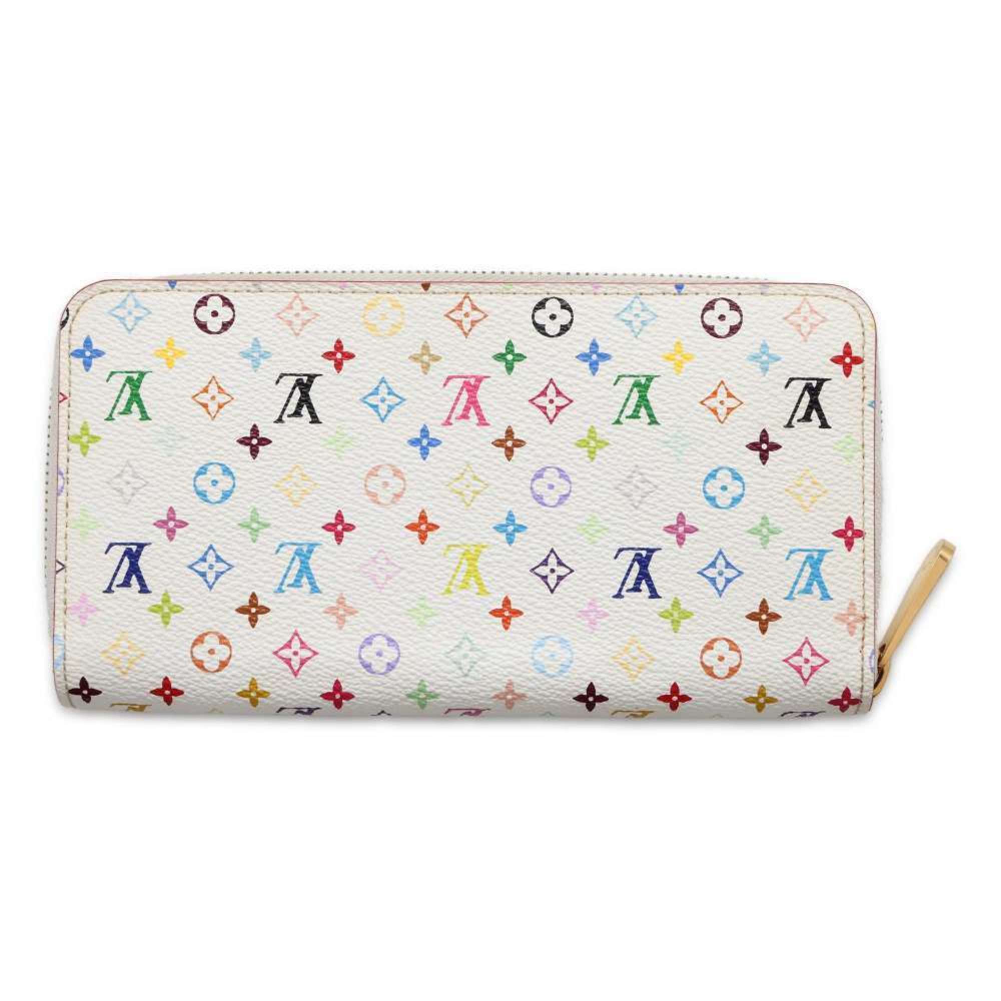 Louis Vuitton Long Wallet Monogram Multicolor Zippy M60274 LOUIS VUITTON