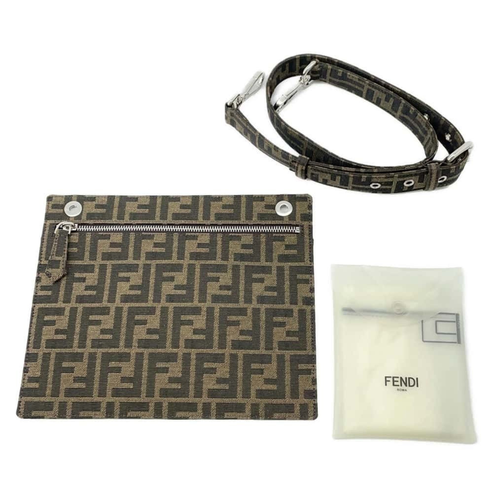 Fendi handbag Peekaboo I See You canvas 7VA529 FENDI bag 2way shoulder