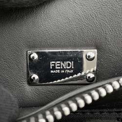 Fendi Boston Bag Peekaboo Iconic Large 7VA502 FENDI 2way Shoulder Black