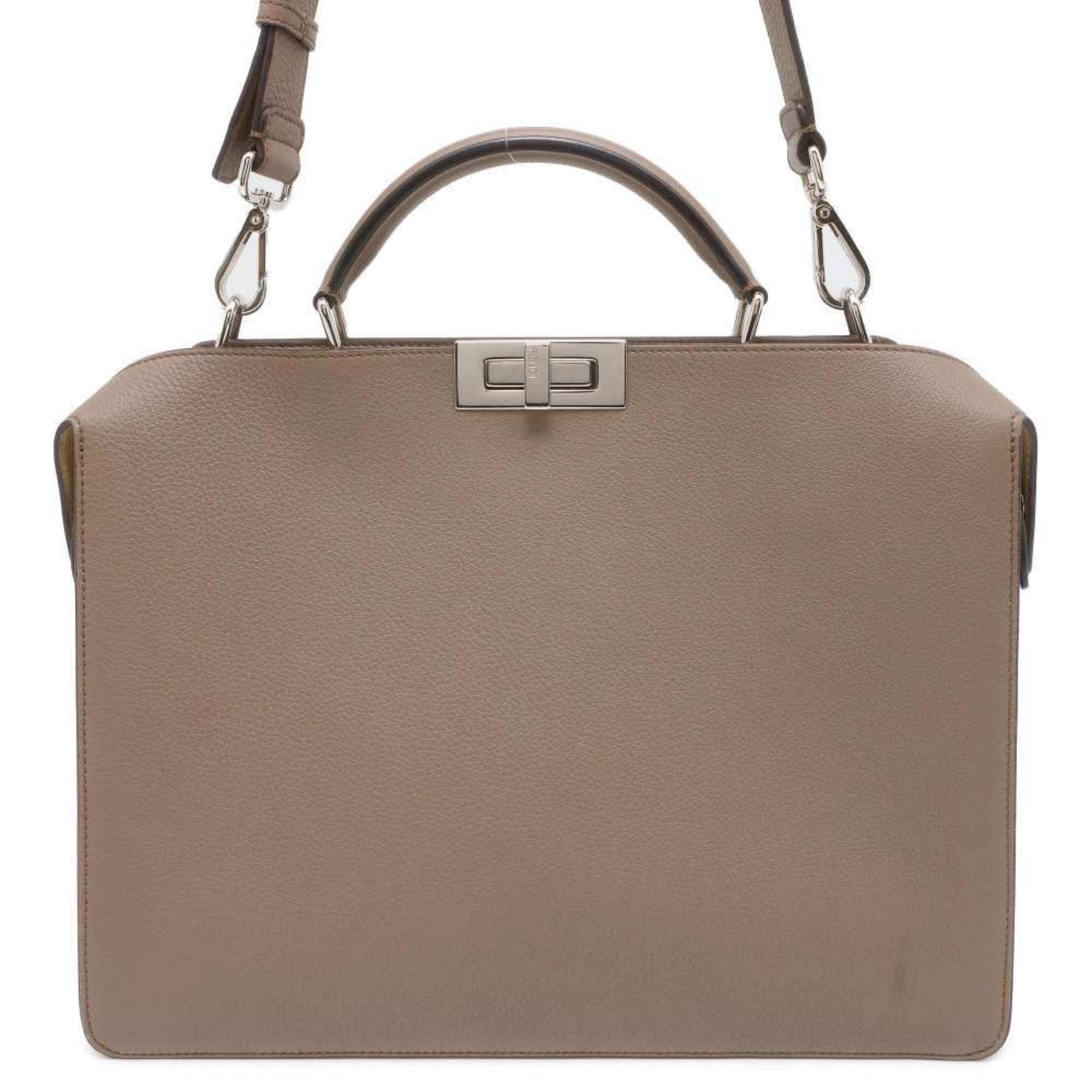 Fendi handbag Peekaboo I See You Medium Leather 7VA529 FENDI 2way shoulder bag