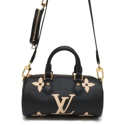 Louis Vuitton Handbag Monogram Empreinte Papillon BB M45980 LOUIS VUITTON 2way Shoulder Bag Black