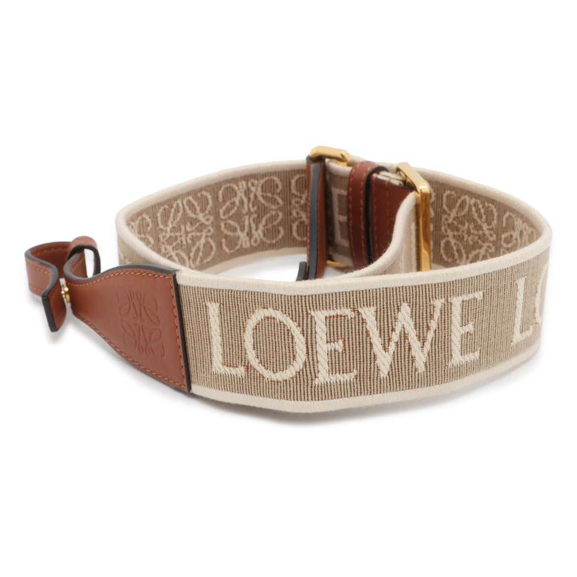 LOEWE Shoulder Strap Anagram Loop Canvas C886T90X01