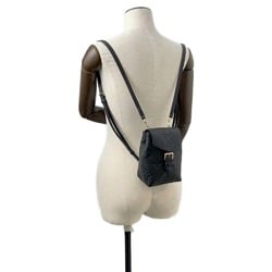 Louis Vuitton Backpack Monogram Empreinte Tiny M80596 Bag Black