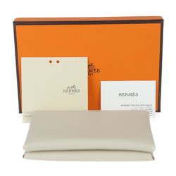 HERMES Hermes Calvi Business Card Holder - Case Evercolor Beton B Engraved