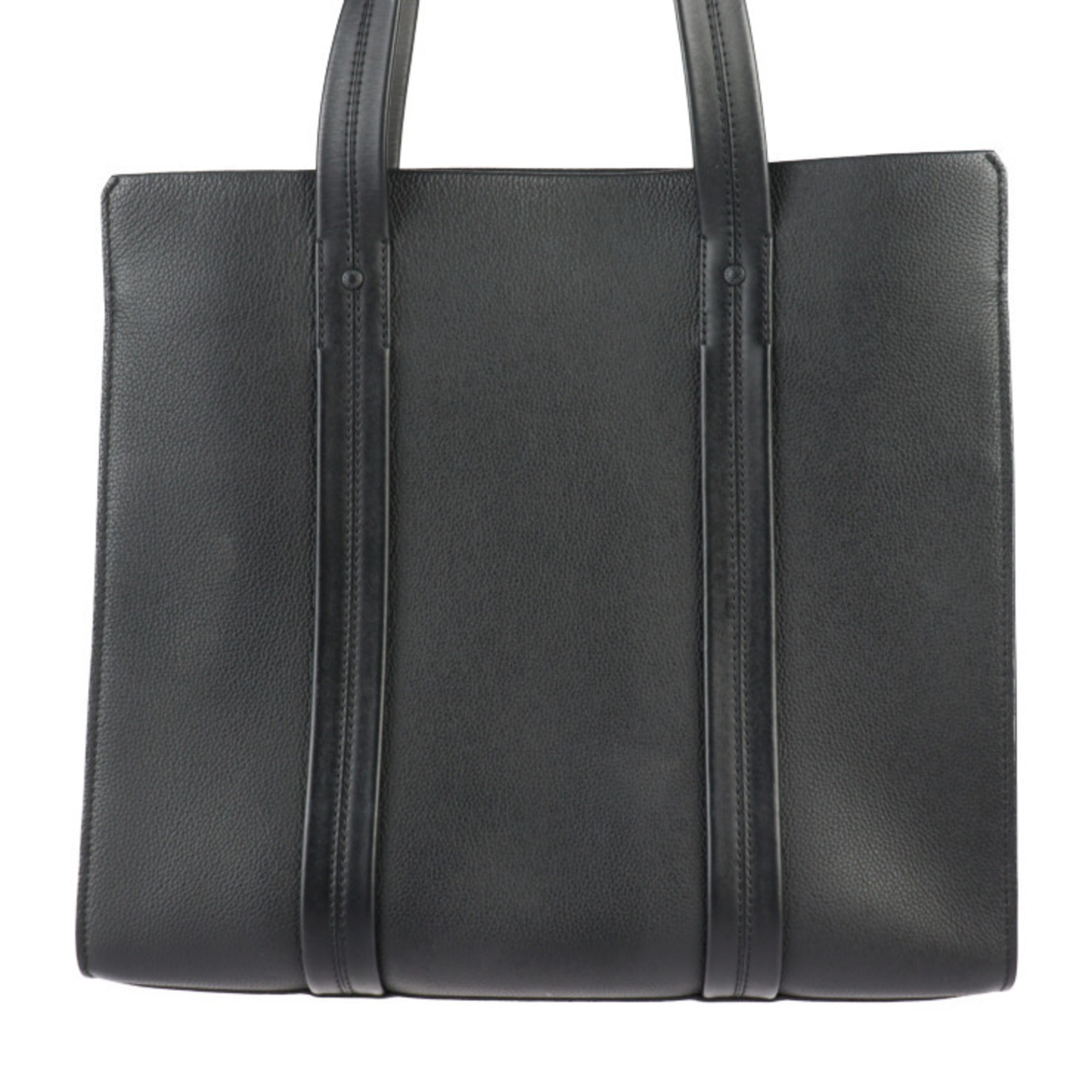 LOUIS VUITTON Louis Vuitton Take Off Tote LV Aerogram Bag M57308 Leather Black Shoulder