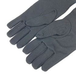 PRADA Prada Long Gloves Bicolor Nylon Rayon Women's Black