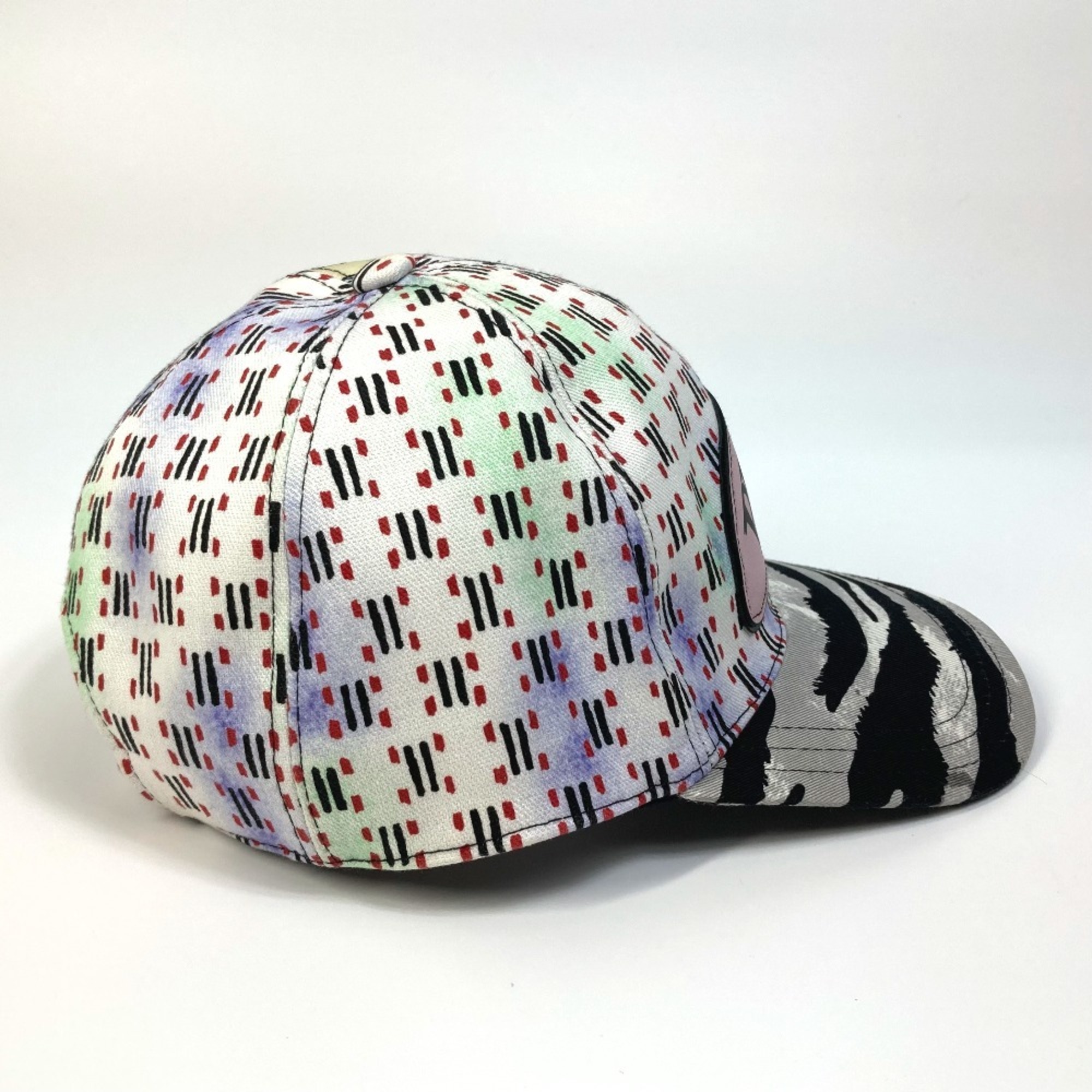 PRADA Prada Baseball Cap Cotton Men Women Multicolor