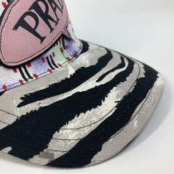 PRADA Prada Baseball Cap Cotton Men Women Multicolor