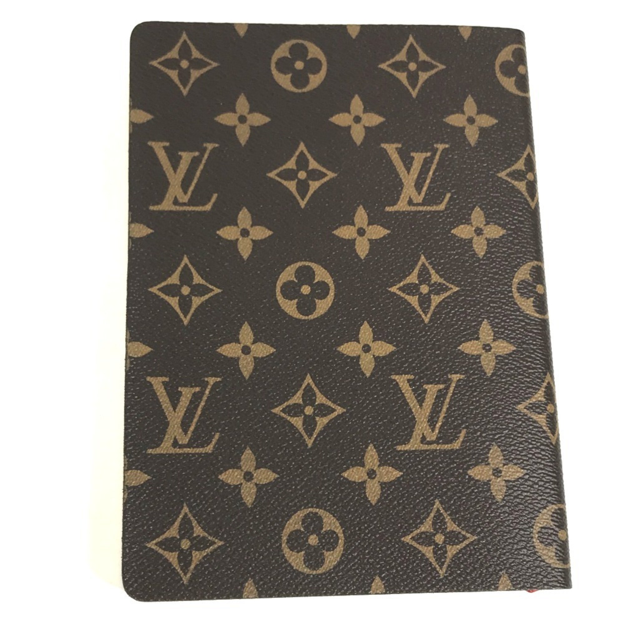 LOUIS VUITTON Louis Vuitton Monogram Yamakansai Kabuki Stationery Notebook Memo Pad Canvas Women's Brown