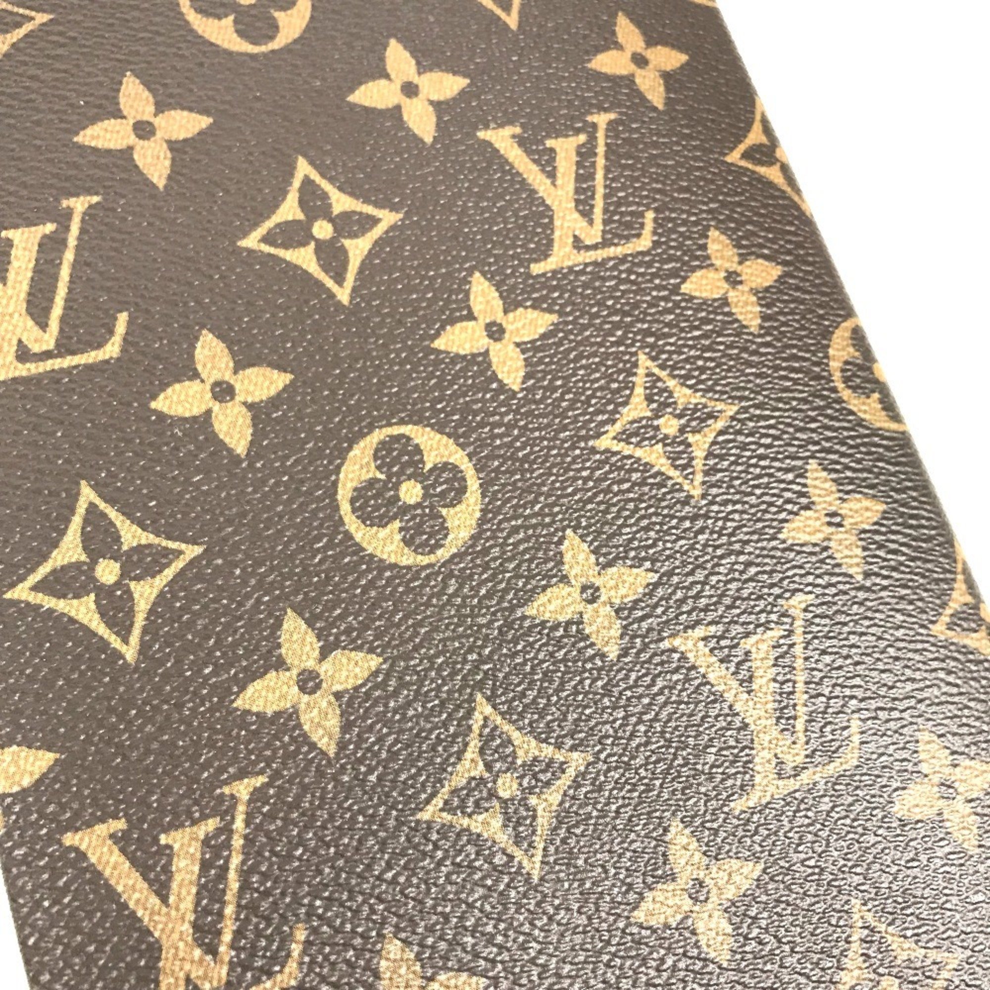 LOUIS VUITTON Louis Vuitton Monogram Yamakansai Kabuki Stationery Notebook Memo Pad Canvas Women's Brown