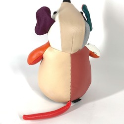 MCM Visetos Rat Doll, Rat, Plush, Leather, Women's, Multicolor