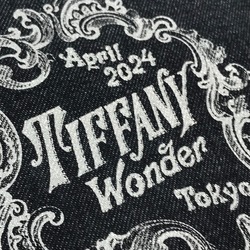 TIFFANY&Co. Tiffany 2024 Tokyo Denim Wonder Woncer Pouch Clutch Bag Canvas Women's Navy