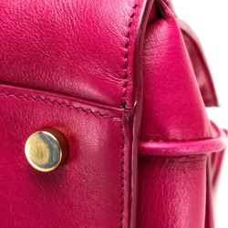 SAINT LAURENT Saint Laurent Paris 324823 Small Classic Sac de Jour Handbag Shoulder Bag Leather Women's Pink Fuchsia