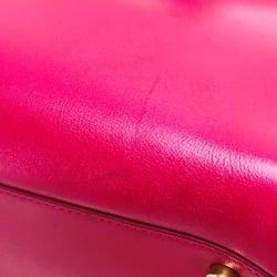 SAINT LAURENT Saint Laurent Paris 324823 Small Classic Sac de Jour Handbag Shoulder Bag Leather Women's Pink Fuchsia