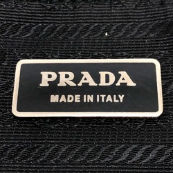 PRADA Prada V166 Bag Shoulder Nylon Leather Men's Black