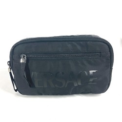 VERSACE Versace Cross Shoulder Bag Body Nylon Men's Black