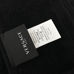 VERSACE Versace Bath Towel, Knee Blanket, Medusa Beach Cotton, Men's, Black