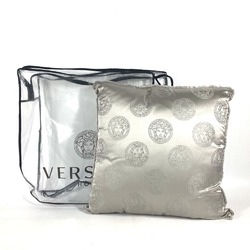 VERSACE Medusa Pillow, Silk, Cushion, Men's, Silver