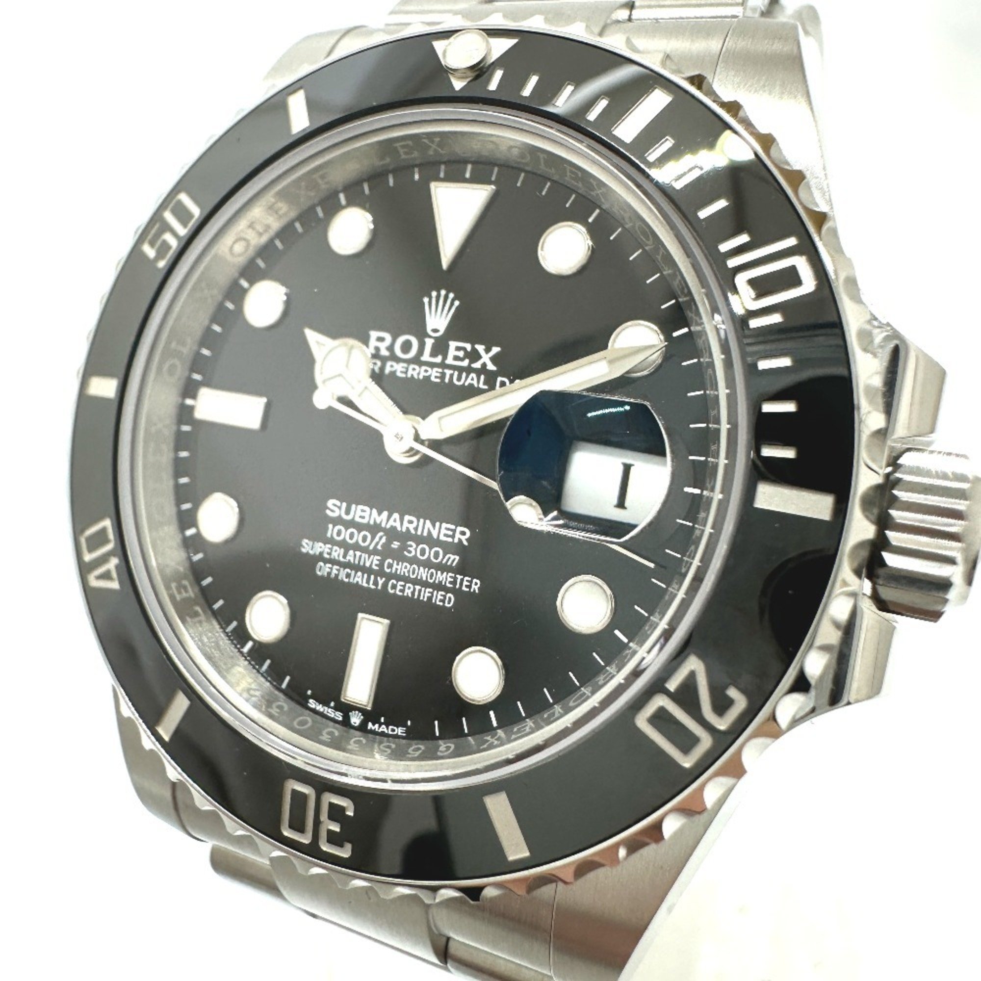 ROLEX 126610LN Submariner Date Automatic Watch Stainless Steel Men's Silver