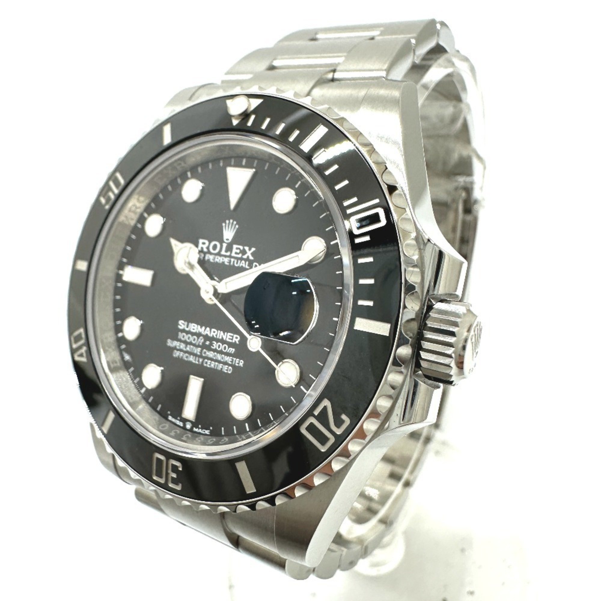 ROLEX 126610LN Submariner Date Automatic Watch Stainless Steel Men's Silver