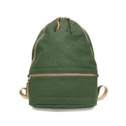 Porter Men,Women Leather Backpack Green