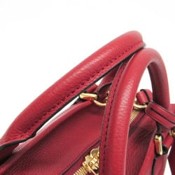 Loewe Amazona 352.12.N03 Women's Leather Handbag,Shoulder Bag Bordeaux