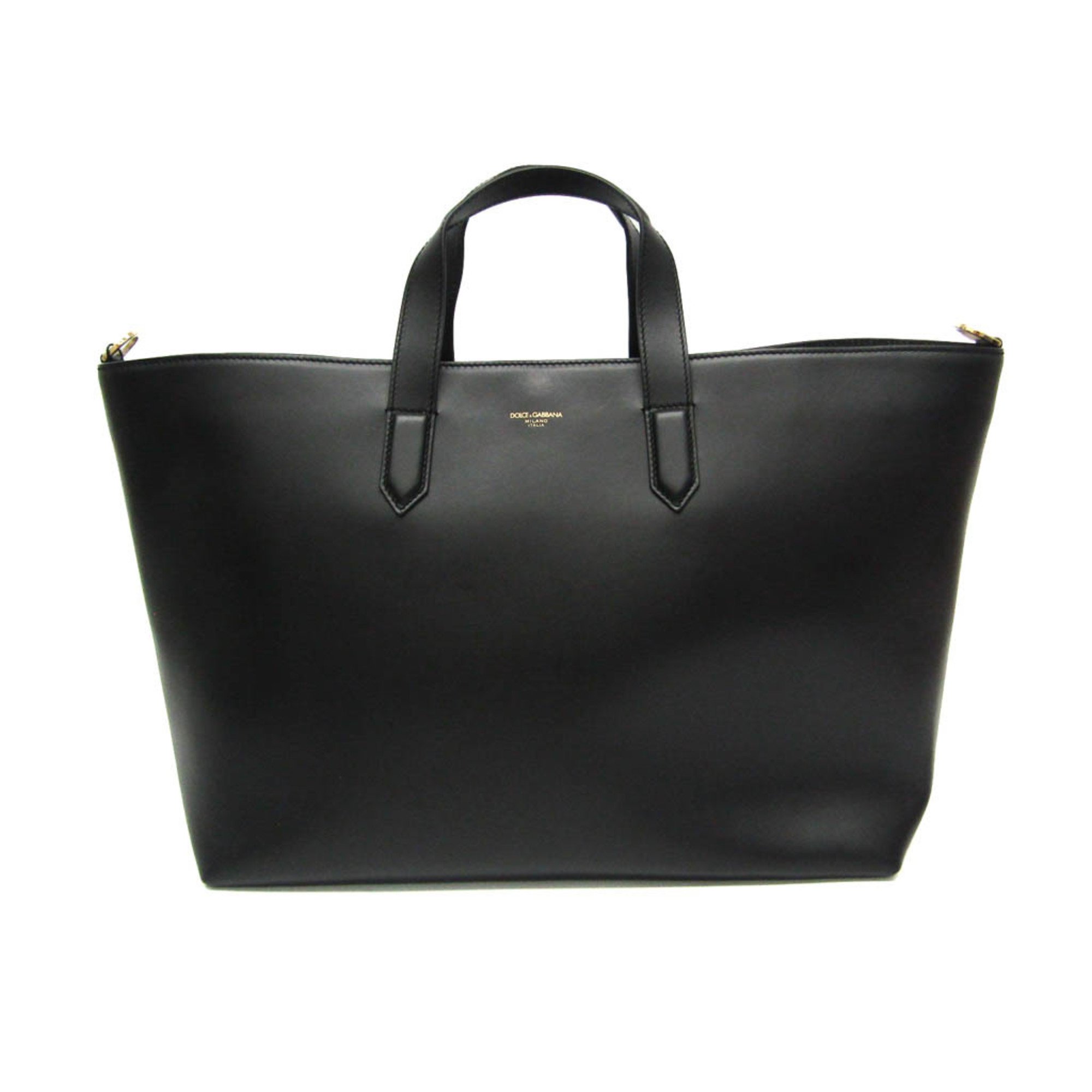 Dolce & Gabbana Men,Women Leather Handbag,Shoulder Bag Black