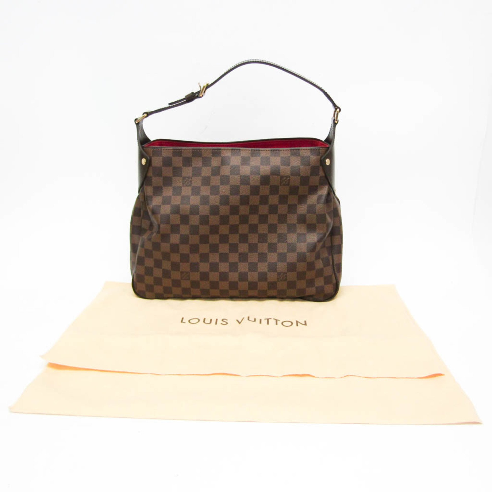 Louis Vuitton Damier Reggia N63542 Women's Shoulder Bag Ebene