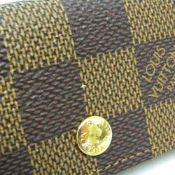 Louis Vuitton Damier Multicles 4 N62631 Men,Women Damier Canvas Key Case Ebene