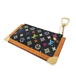 Louis Vuitton Monogram Multicolore Pochette Cle M92654 Women's Monogram Multicolore Coin Purse/coin Case Noir