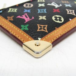 Louis Vuitton Monogram Multicolore Pochette Cle M92654 Women's Monogram Multicolore Coin Purse/coin Case Noir