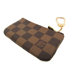 Louis Vuitton Damier Pochette Cle N62658 Men,Women Damier Canvas Coin Purse/coin Case Ebene