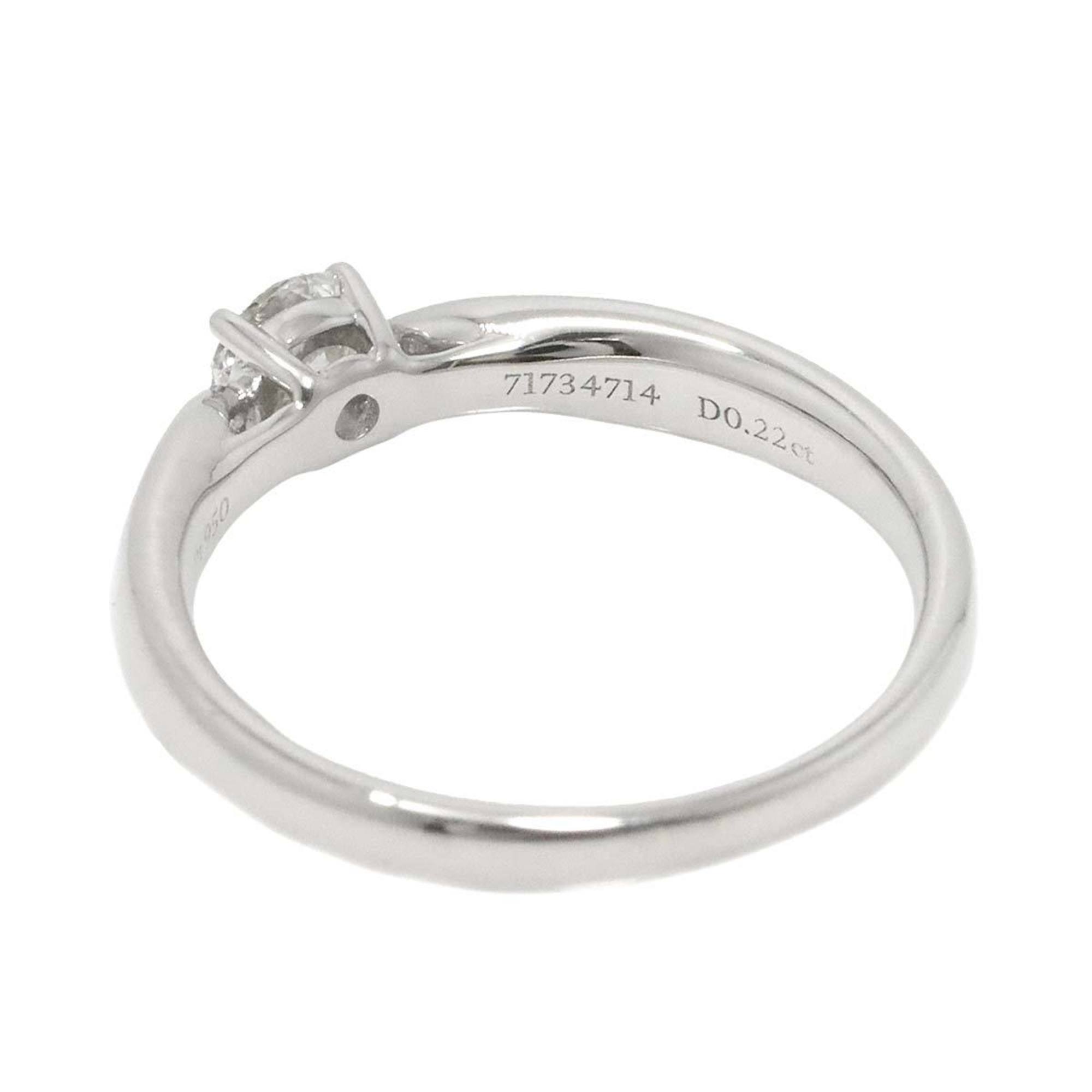 Tiffany & Co. Harmony Diamond 0.22ct G VS1 3EX Ring Pt Platinum