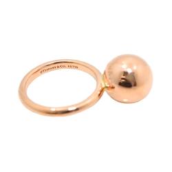 Tiffany & Co. Hardware Ball Ring K18 PG Pink Gold 750