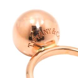 Tiffany & Co. Hardware Ball Ring K18 PG Pink Gold 750