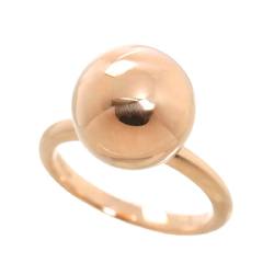 Tiffany & Co. Hardware Ball Ring K18 PG Pink Gold 750