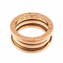 BVLGARI B-zero1 3-band #49 Ring, K18 PG Pink Gold 750, Ring