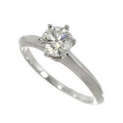 Tiffany & Co. Solitaire Diamond 1.00ct H VVS2 3EX Ring Pt Platinum