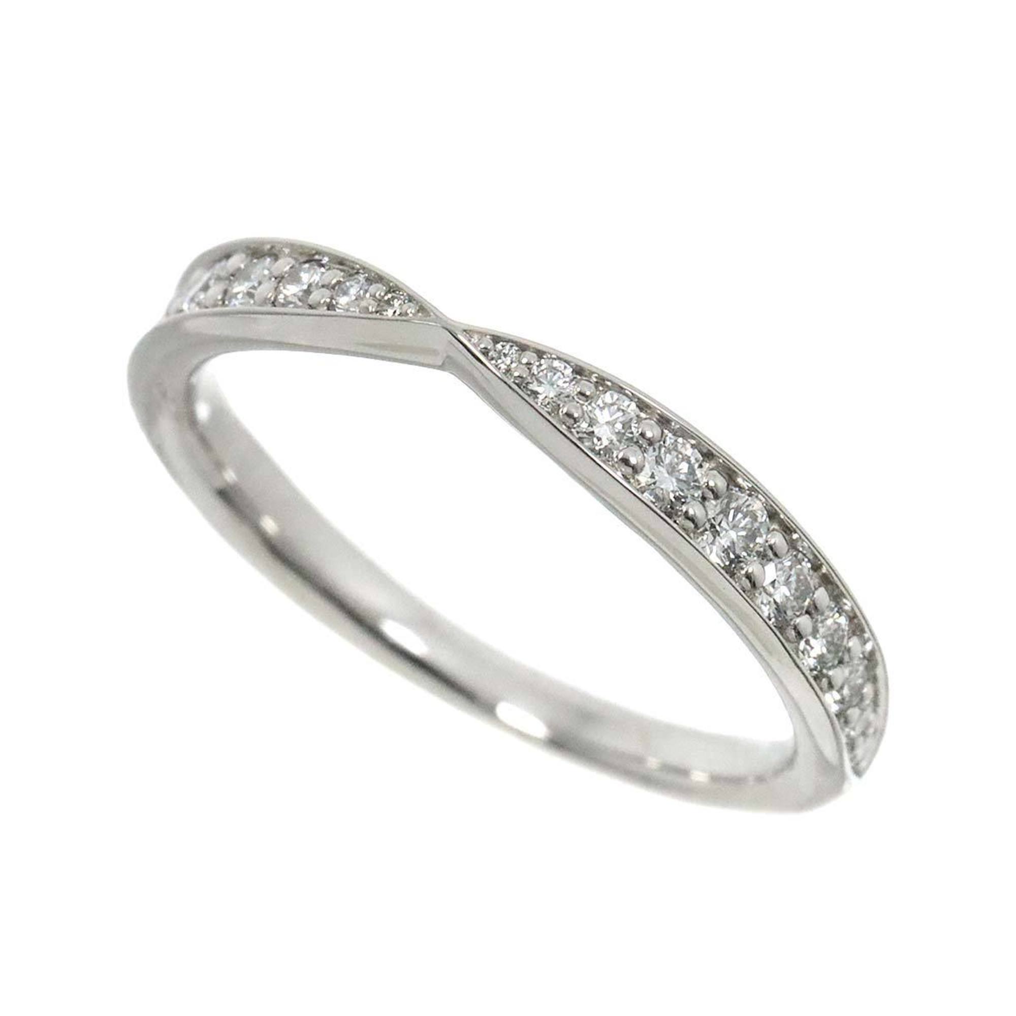 Tiffany & Co. Harmony Band Ring Diamond Pt Platinum