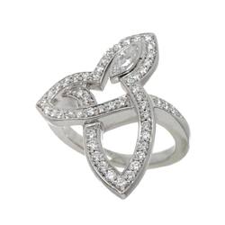 Harry Winston HARRY WINSTON Lily Cluster Ring Diamond Pt Platinum HW