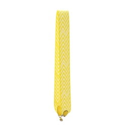 Hermes Bandouliere Sangles Zigzag 50mm Shoulder Strap Toile Swift Jaune Citron D Engraved