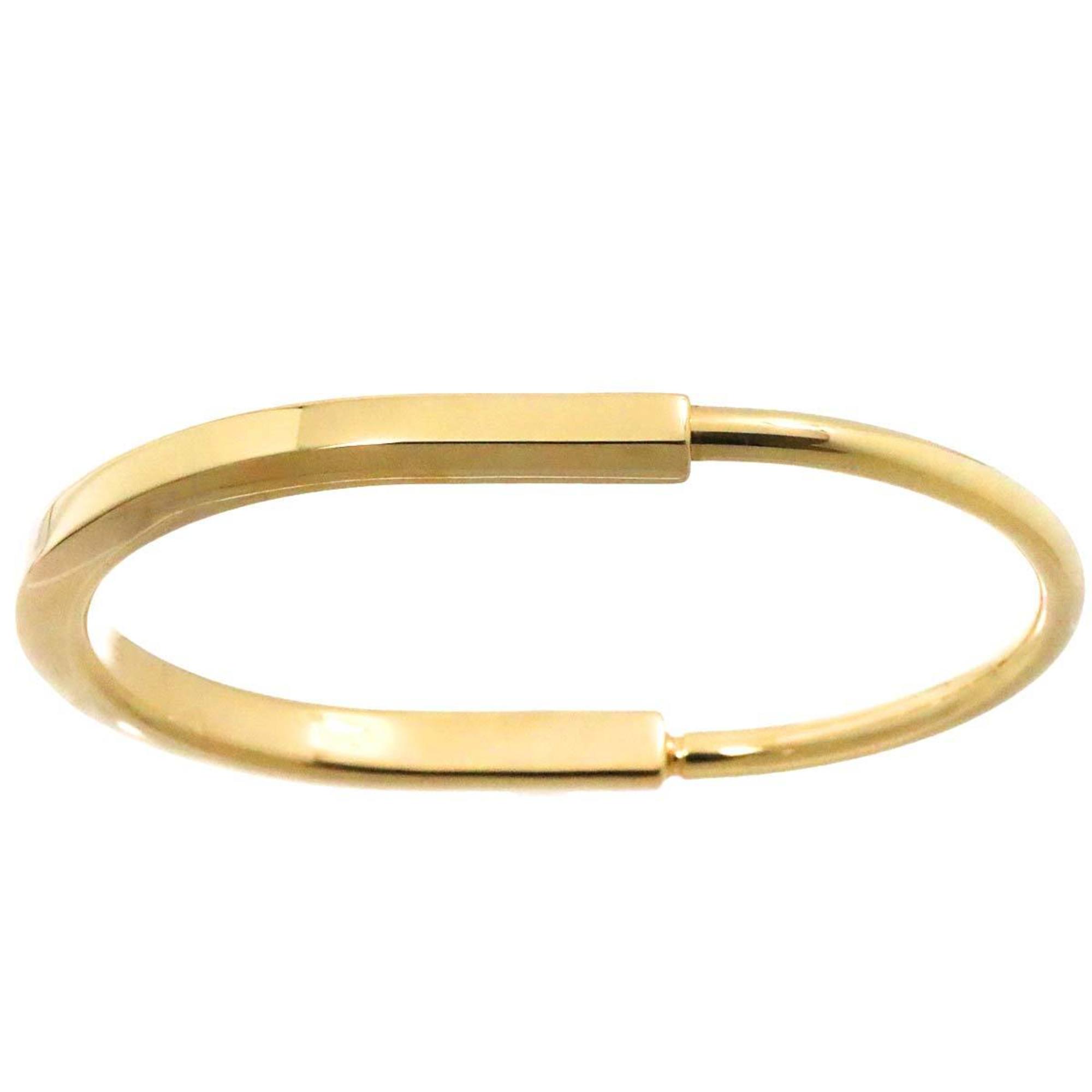 Tiffany & Co. Rock Bangle 19.7cm K18 YG Yellow Gold 750 Bracelet