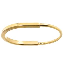 Tiffany & Co. Rock Bangle 19.7cm K18 YG Yellow Gold 750 Bracelet